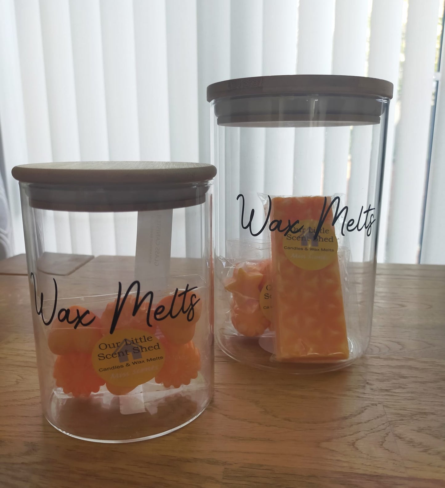 SMALL WAX MELTS STORAGE JAR