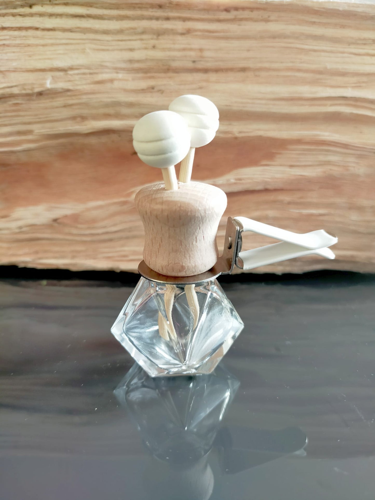 CAR DIFFUSER ROCK SALT AND DRIFTWOOD