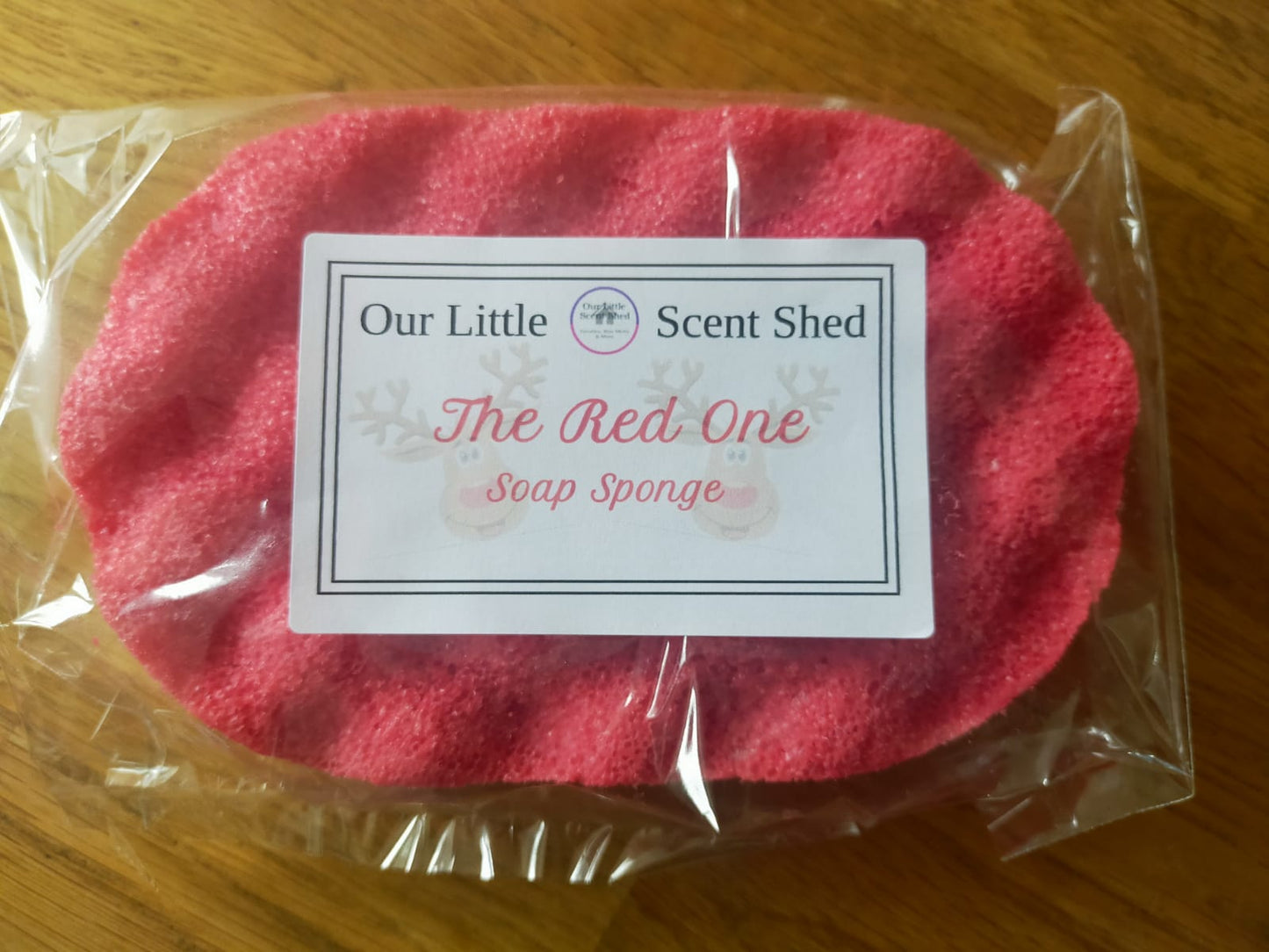 The Red One Exfoliating Soap Sponge