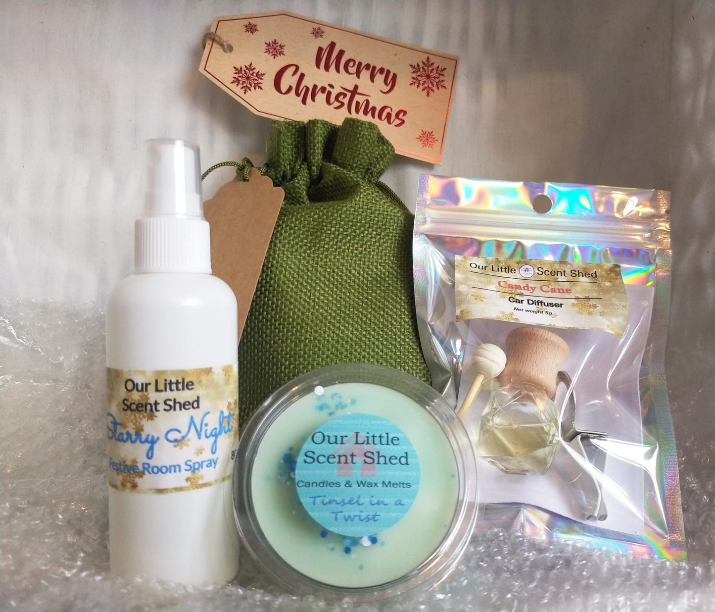 FESTIVE FRAGRANCE GIFT BAG
