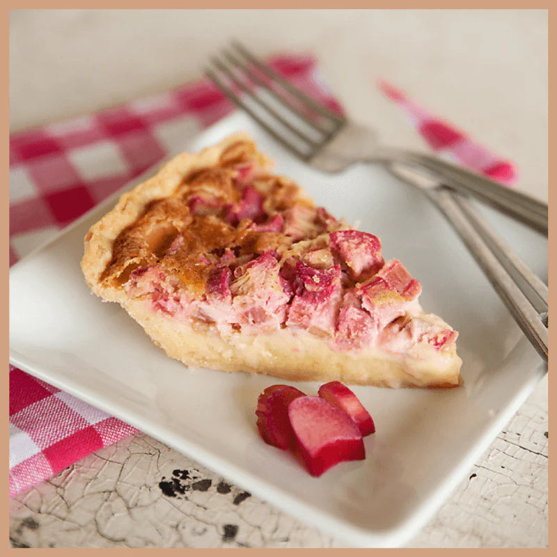 RHUBARB AND CUSTARD